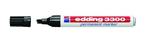 permanent marker Edding 3300 schwarz, 1 Stück