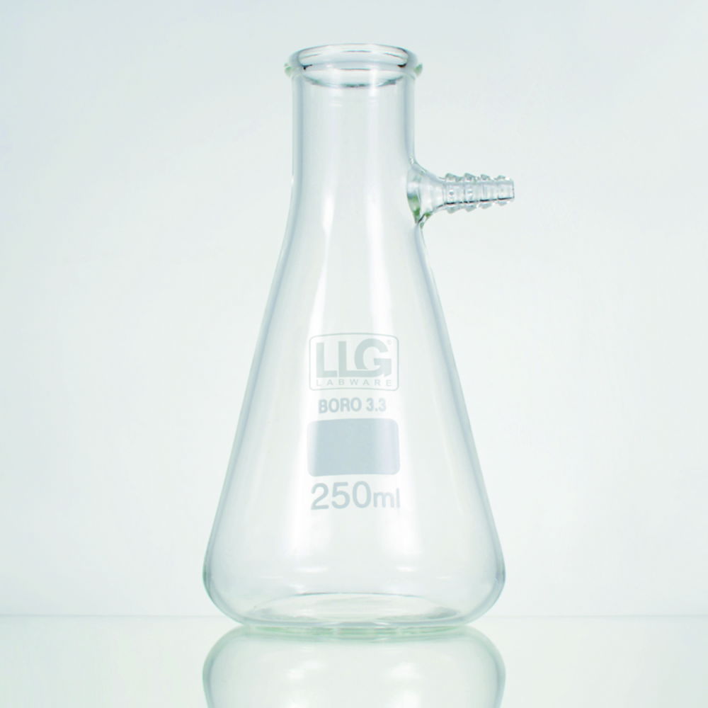 LLG-Filter flasks with glass olive, borosilicate glass 3.3