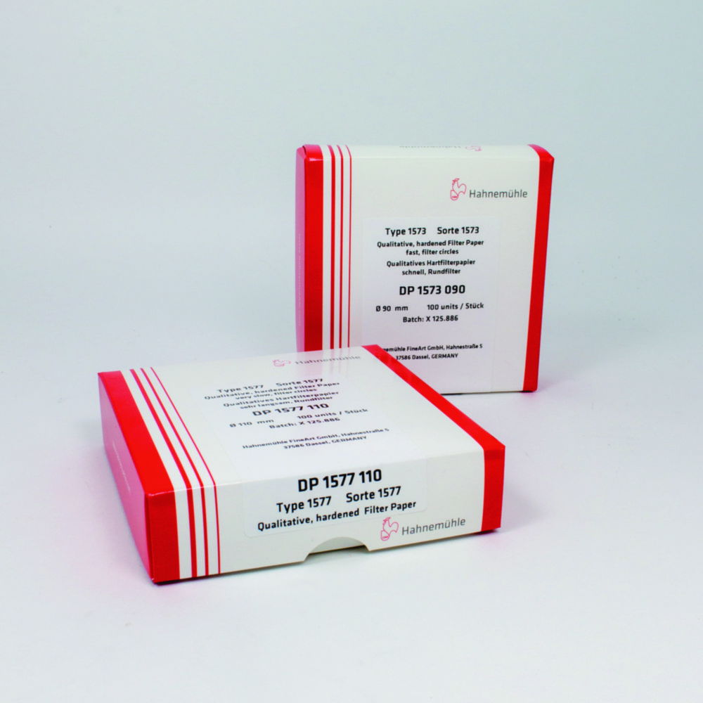 Filtrierpapiere, qualitativ, nassfest, Rundfilter Filtrierpapiere, qualitativ, nassfest, Rundfilter