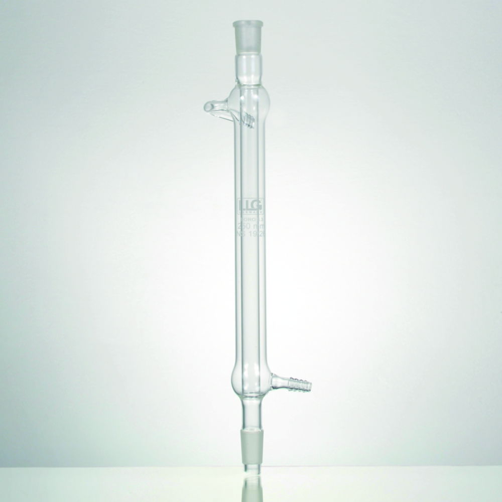 LLG-Condenser acc. to Liebig, borosilicate glass 3.3, glass olive LLG-Condenser acc. to Liebig, borosilicate glass 3.3, glass olive