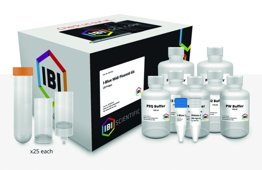 Plasmid Purification-Kits I-Blue Mini / Midi