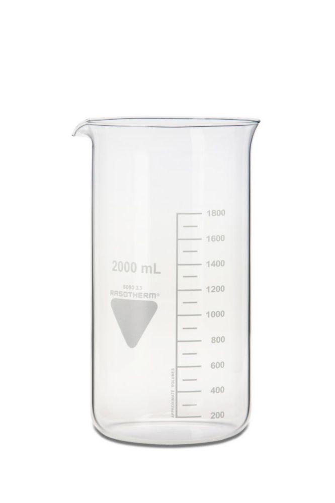 Beakers, Borosilicate glass 3.3, tall form