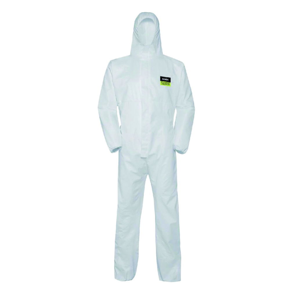 Disposable, chemical protection coverall, uvex 5/6 classic light