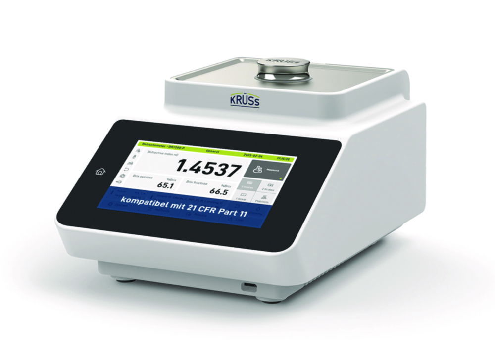 Digital refractometers DR7000 series, with audit trail function