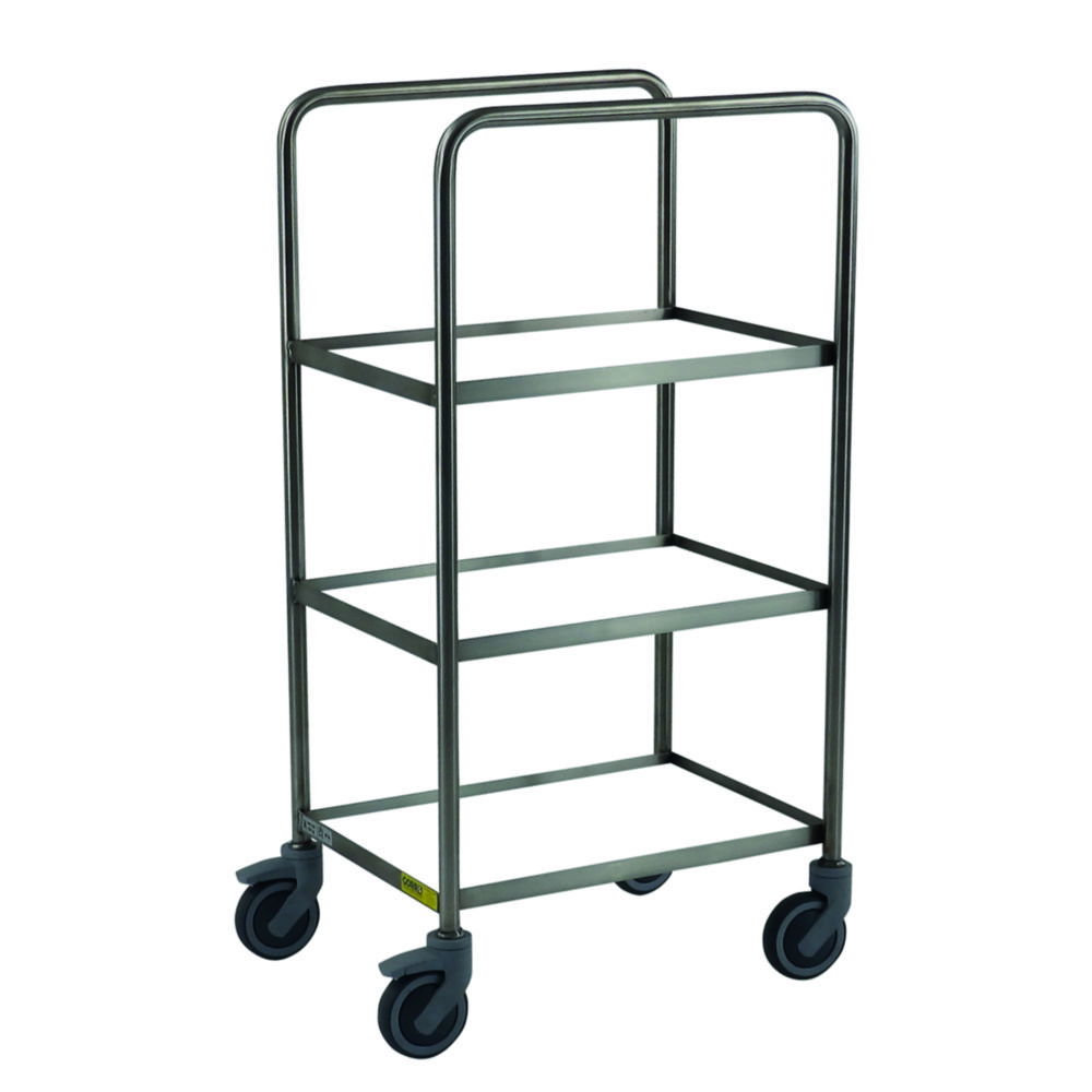 Shelf trolley, Stainless steel Shelf trolley, Stainless steel