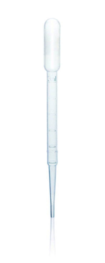 Pasteurpipetten 3 ml, PE-LD /0,5 ml, 1 Stück