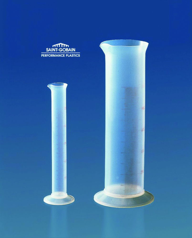 Measuring cylinders, graduated, PFA