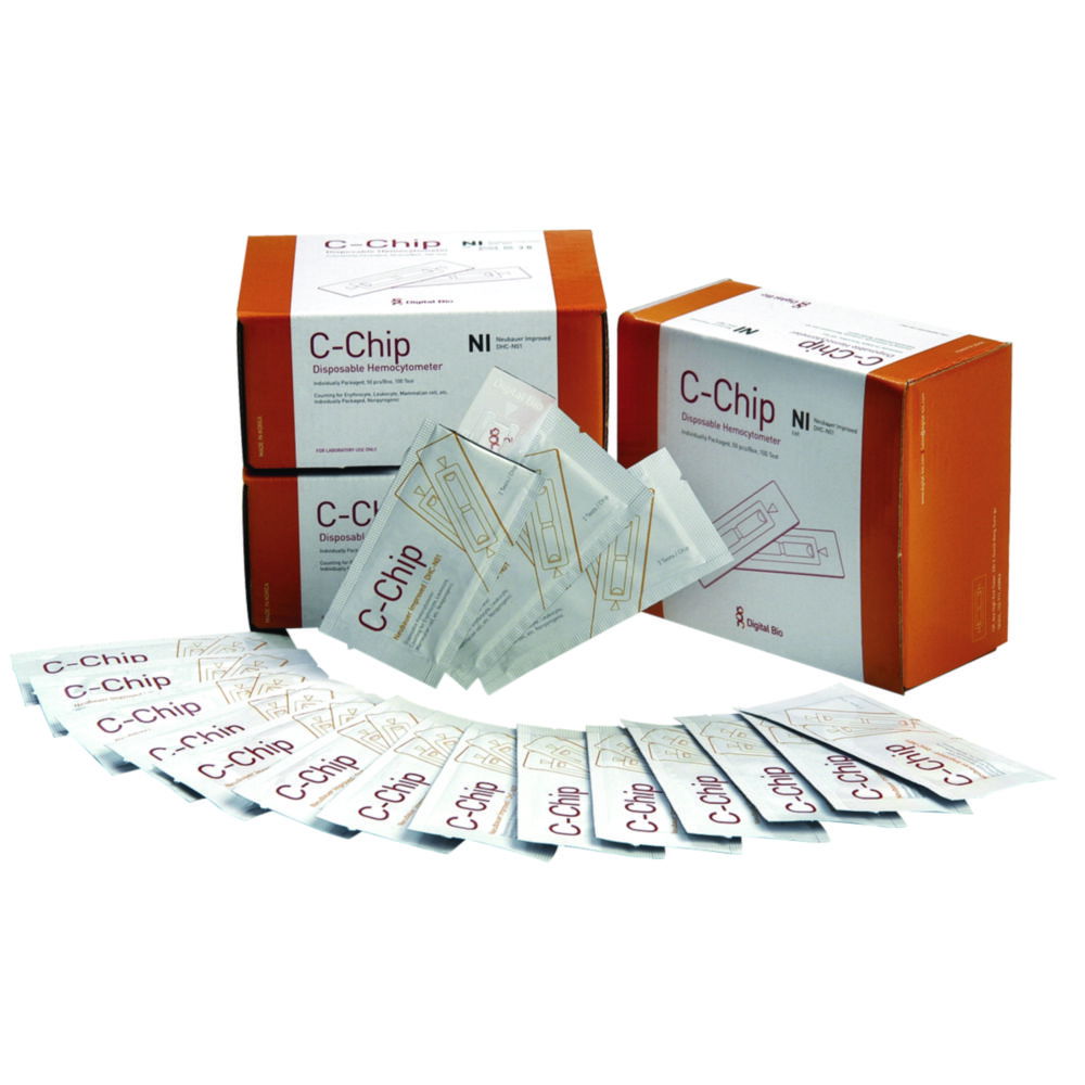 Counting chambers C-Chip, two chambers