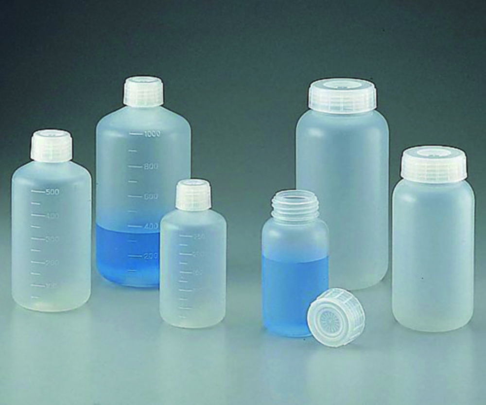 Sterile Weithalsflaschen, PP, graduiert, Cleanpackage Sterile Weithalsflaschen, PP, graduiert, Cleanpackage