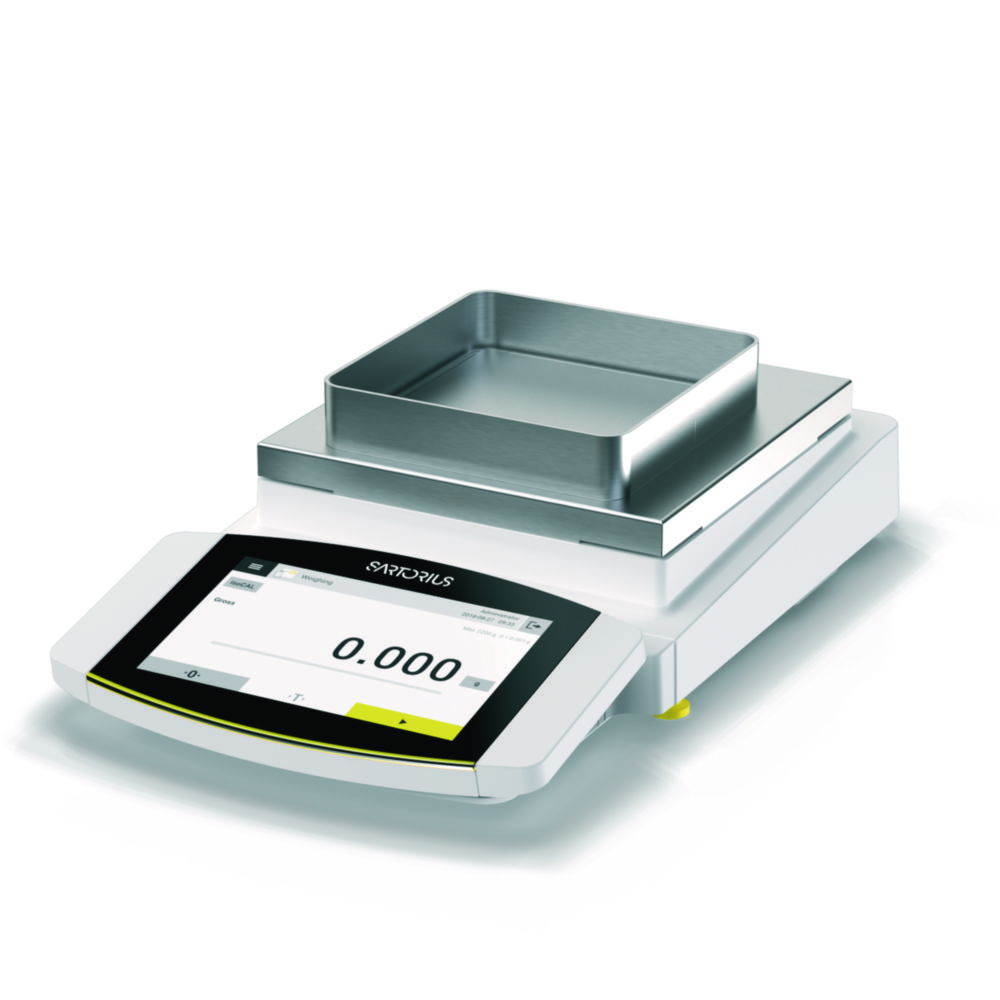Precision balances Cubis® II, with stainless steel draft shield Precision balances Cubis® II, with stainless steel draft shield