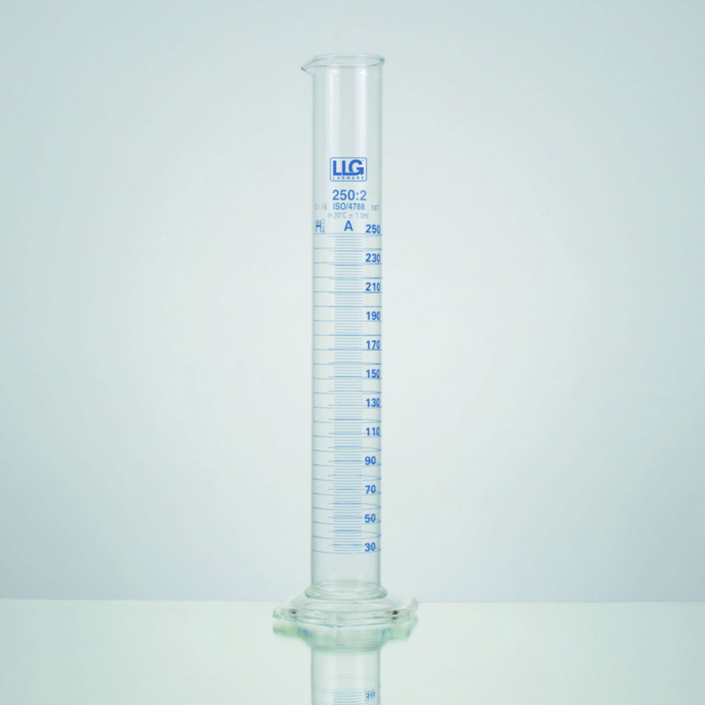 LLG-Measuring cylinders, borosilicate glass 3.3, tall form, class A