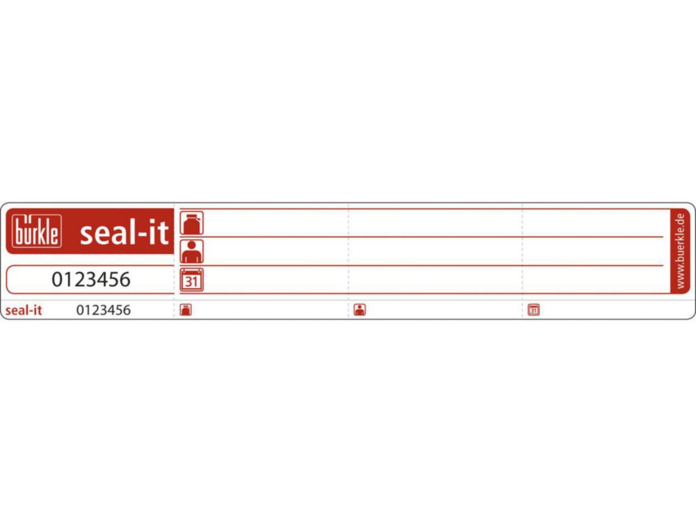 Sicherheitsplombe seal-it, selbstklebend, Rolle Sicherheitsplombe seal-it, selbstklebend, Rolle