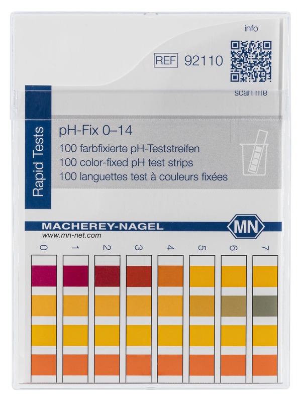 pH-Fix 0-14 Indikatorstäbchen, 1 Pack pH-Fix 0-14 Indikatorstäbchen, 1 Pack