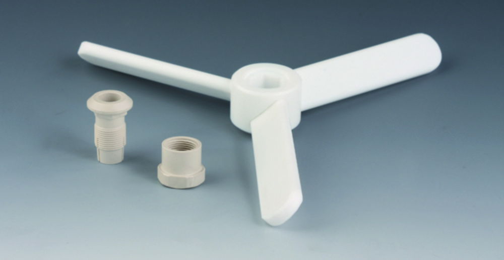 Zusatzflügel für Rührwellen, PTFE