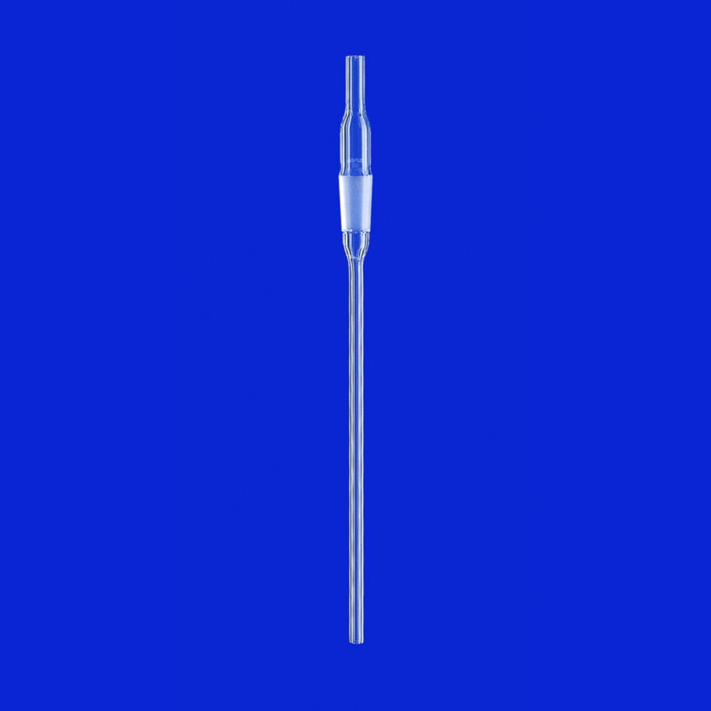 Gas inlet tubes, straight, ground glass joint, DURAN® tubing