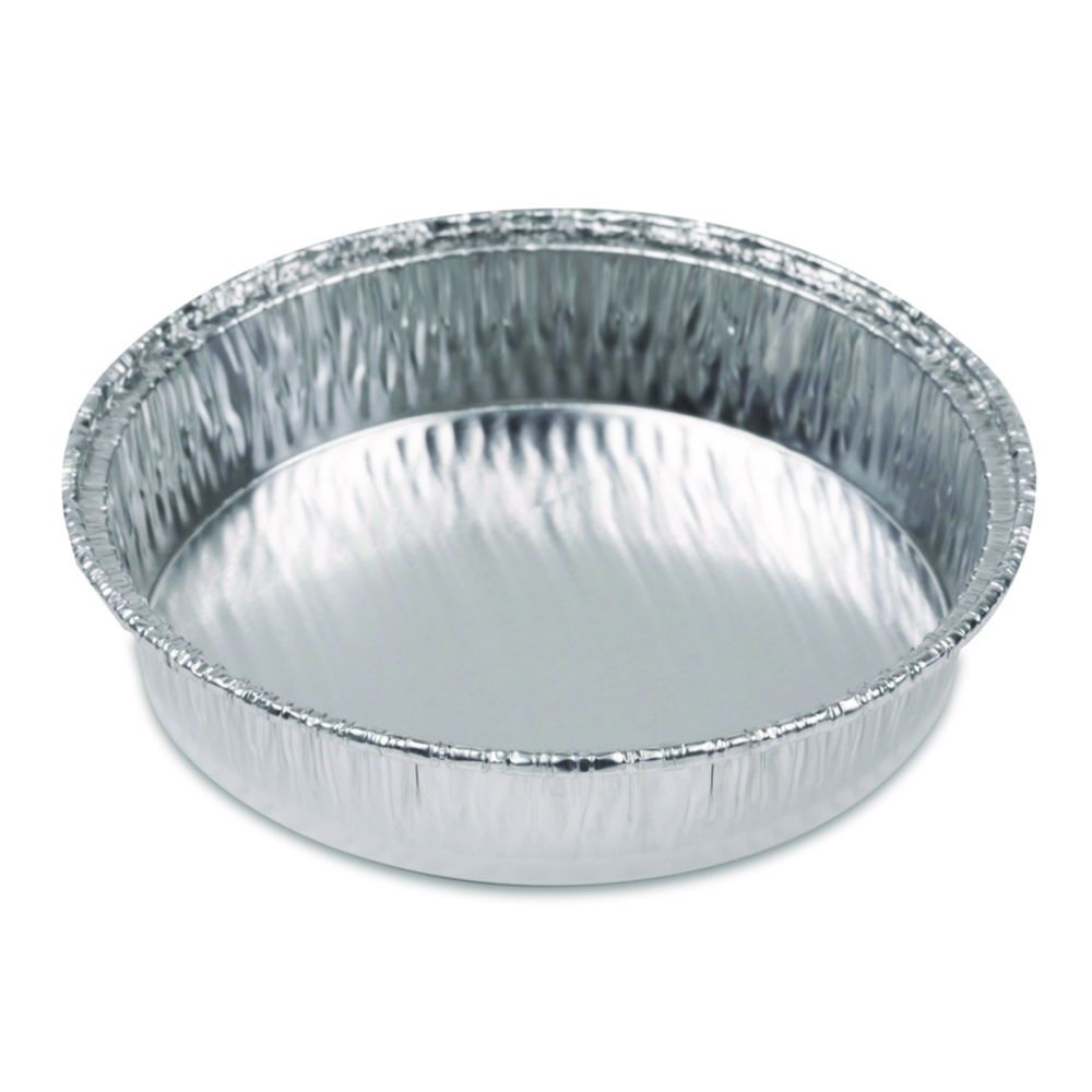 Weighing dishes, aluminium, crinkled walls