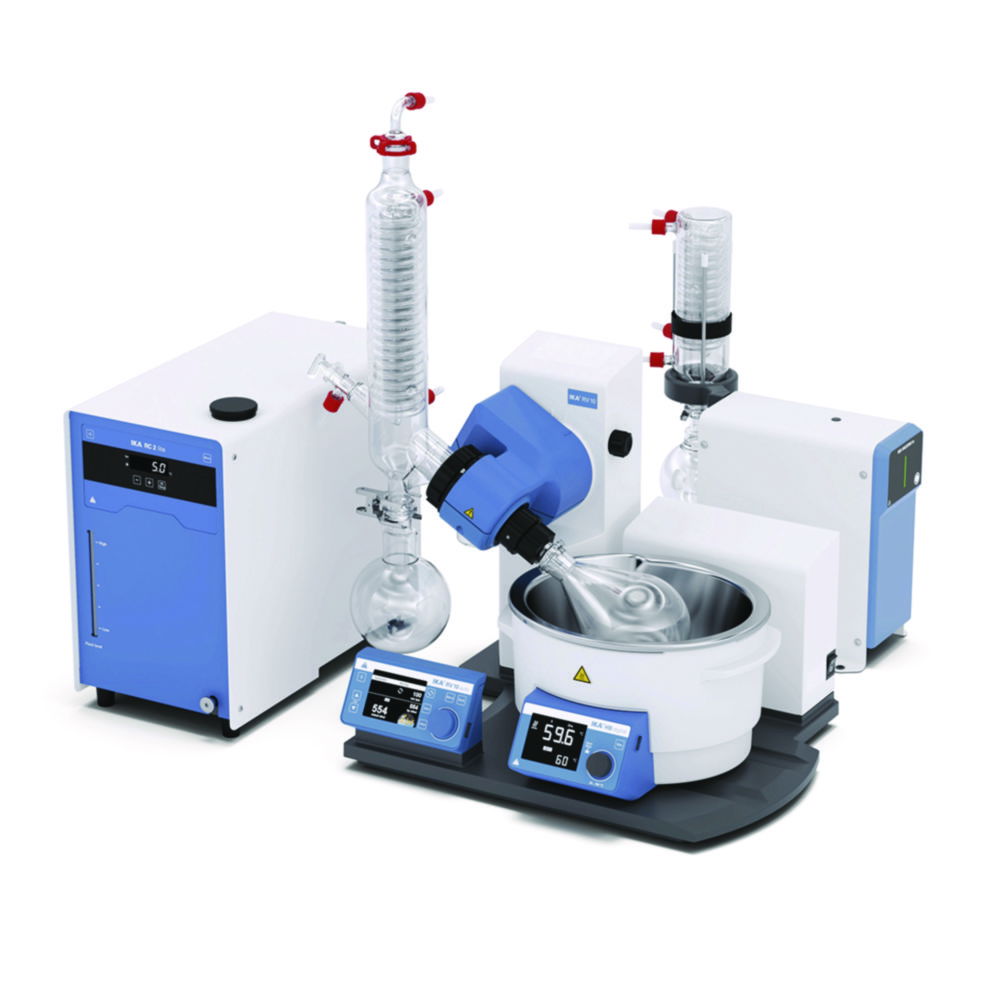 Rotary evaporator package RV 10 auto Starter Solution Rotary evaporator package RV 10 auto Starter Solution