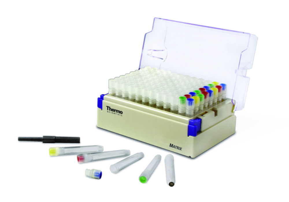 Screw caps for storage tubes Matrix™, PP Screw caps for storage tubes Matrix™, PP