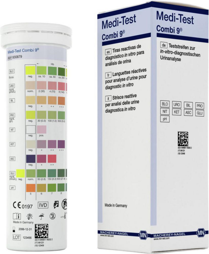 Test strips for Urine analysis MEDI-TEST Combi