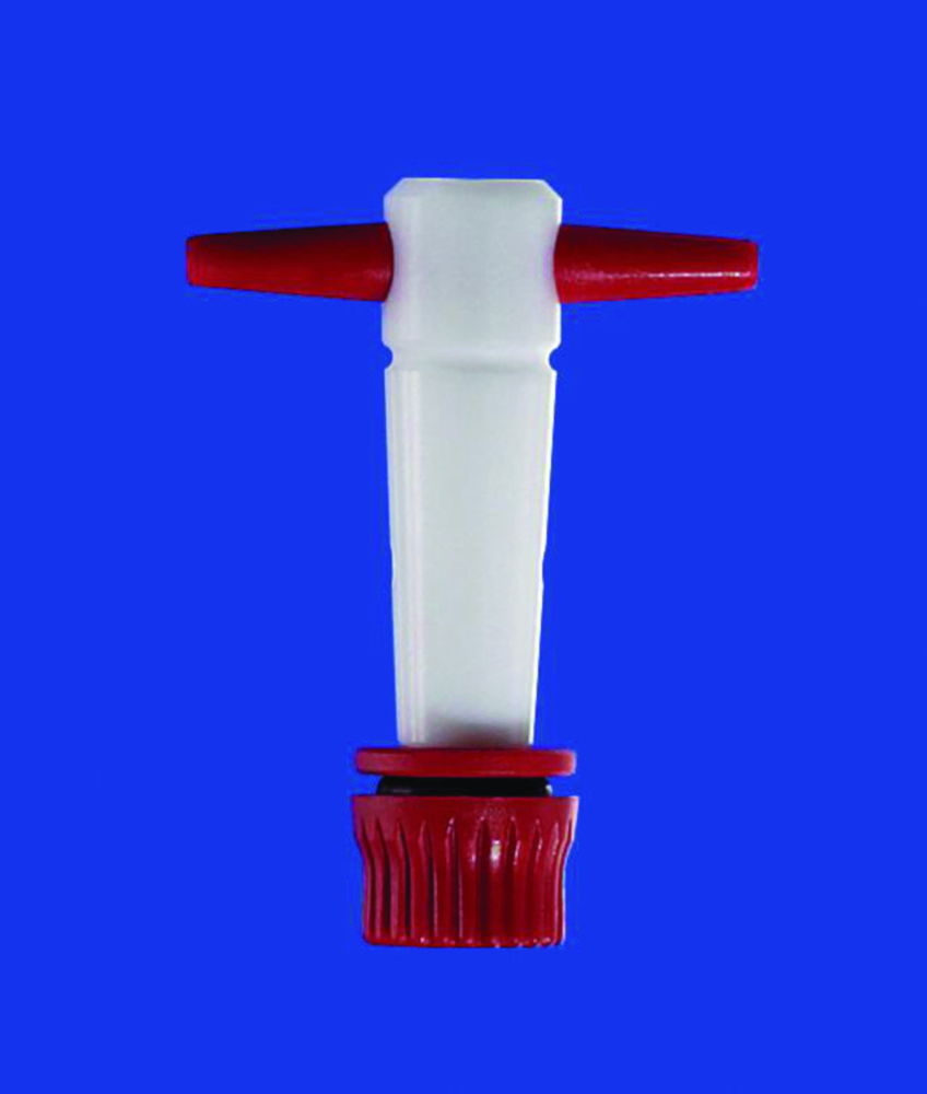 Stopcocks, with PTFE plug, borosilicate glass 3.3