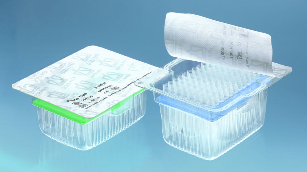Roboter-Filterspitzen, PP, palettiert im TipRack, BIO-CERT® Roboter-Filterspitzen, PP, palettiert im TipRack, BIO-CERT®