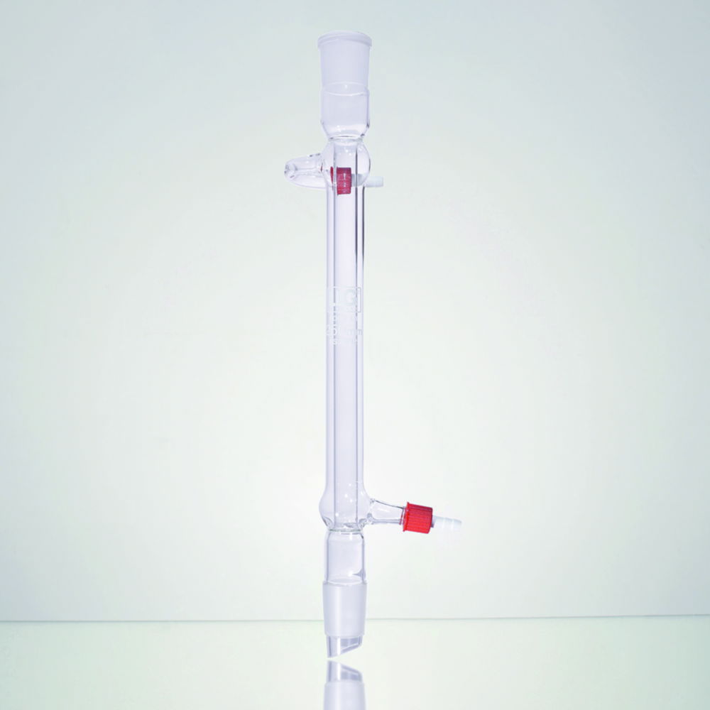 LLG-Condenser acc. to Liebig, borosilicate glass 3.3, PP olive
