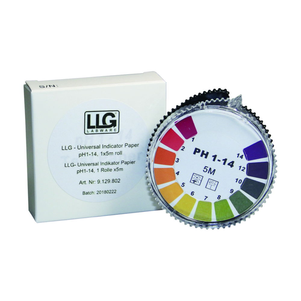 LLG-Universal indicator paper, rolls LLG-Universal indicator paper, rolls