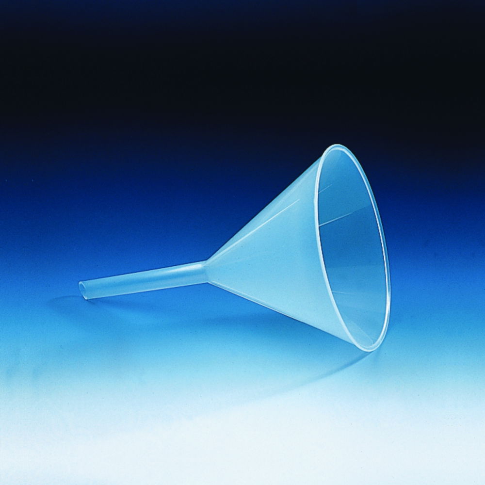 Funnels, PP, fluted interior Funnels, PP, fluted interior