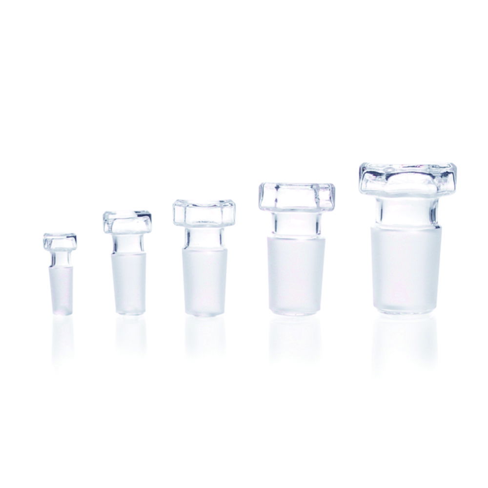 Sechskant-Hohlstopfen DURAN®, flach Sechskant-Hohlstopfen DURAN®, flach