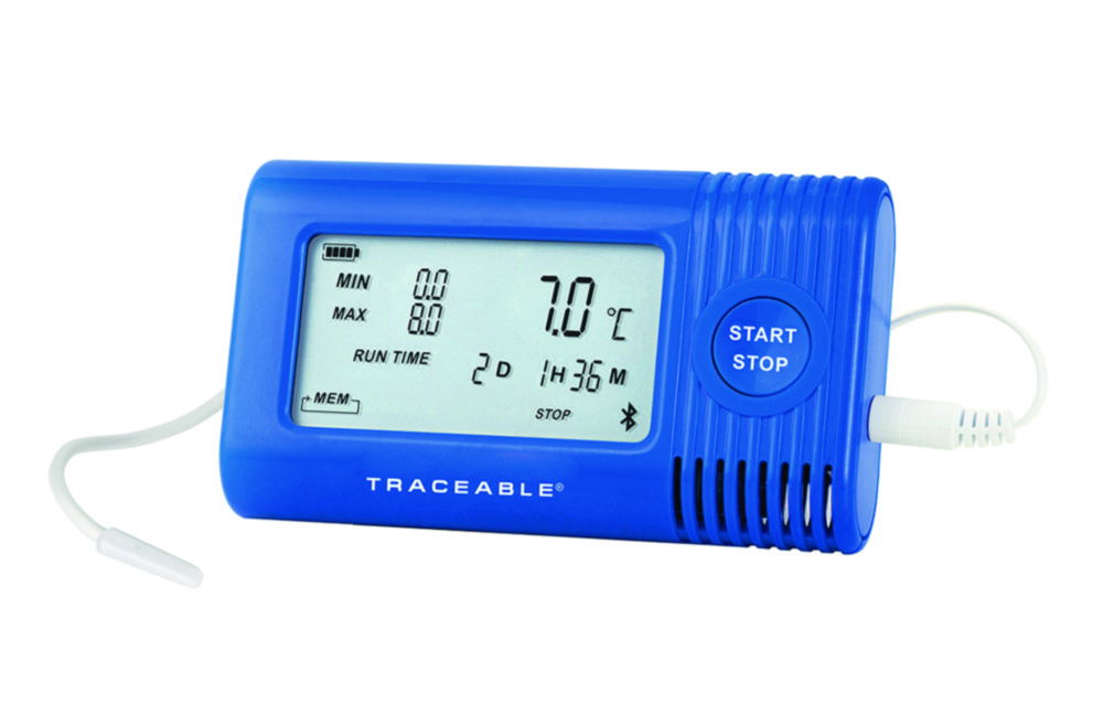 Temperaturdatenlogger Traceable®, mit 1 Bullet-Fühler Temperaturdatenlogger Traceable®, mit 1 Bullet-Fühler