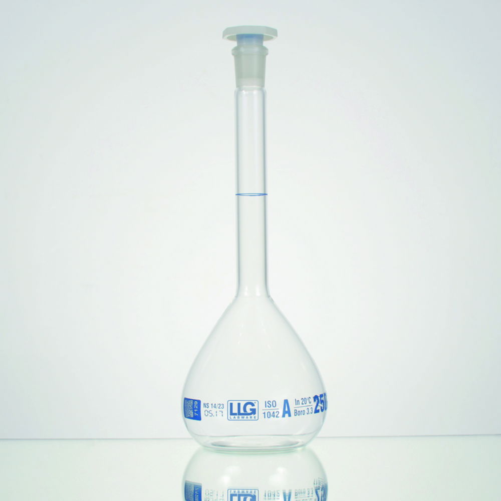 LLG-Volumetric flasks, borosilicate glass 3.3, class A LLG-Volumetric flasks, borosilicate glass 3.3, class A
